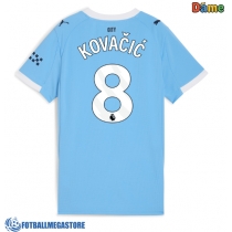 Fotballdrakt Dame Manchester City Mateo Kovacic #8 Hjemmedrakt 2025-26 Kortermet